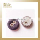 2 Holes Fabric Covered Cloth Botton