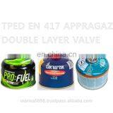 BUTANE GAS CARTRIDGE SCREW TYPE 230g / EN 417