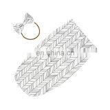 Hot Selling Knitted Organic Cotton Newborn Baby Infant Swaddle Blanket For Autumn Winter thumbnail-2