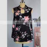 Summer Family Outfits Floral Printed Shirt Mom and Daughter Matching Clothes thumbnail-6