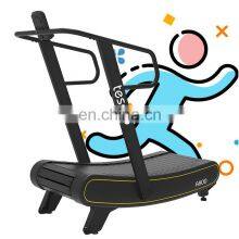 With Best Price Curved Treadmill & Air Runner Fitness Equipment Without Motor Guarantee Low Carbon Gym Treadmill thumbnail-1