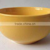 Yellow Colored Stoneware Small Bowl thumbnail-1