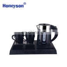 Honeyson Professional 0.6L Stainless Steel Electric Kettle Tray Set Factory Supply thumbnail-2