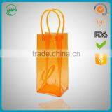Wholesale Colorful Eco-friendly Clear PVC Wine Ice Bag thumbnail-2