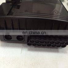 Black 16 Core Outdoor FTTH Fiber Optic Distribution Box With SC LC FT/UPC APC Steel Tube Type PLCsplitter and Adapter. thumbnail-3