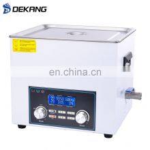 10 Liter LCD Screen Turbo Sweep Digital Heating Ultrasonic Cleaner , Ultrasonic Cleaning Machine With Power Adjustable thumbnail-4