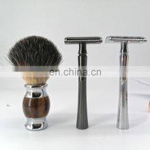 Wholesale Hot Selling Classical Men Personal Use Alloy Matte Gold Shaving Safety Razors thumbnail-5