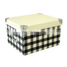 Metal Edging Cardboard Box File Paper File Folder for Size Folding Storage Box thumbnail-2