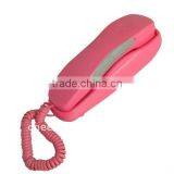 Corded Slim Trimline Phone With Crystal Buttons Hotel Phone for Bathroom thumbnail-1