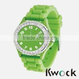 Silicone Material and Water Resistant Feature bracelet silicone watch