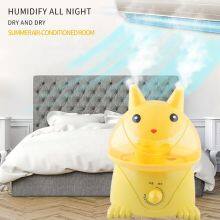 OEM 4.0L Cute Cold Mist Cartoon Double Spray Mist Household Children Room Ultrasonic Humidifie
