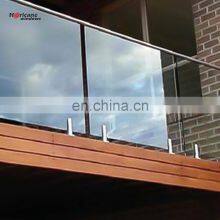 Superhouse CA Modern High Quality Outdoor U Channel Glass Balustrade With Low Price For California thumbnail-4