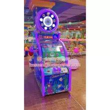 Guangdong Zhongshan Tai Le Play Children's Indoor Video Game Carnival Win Lottery Turning Turbine Lucky Draw Rocker Carp Wheel Classic Entertainment Machine thumbnail-2