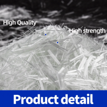 High Quality Glass Fiber Chopped Strands Alkali Free Glass Fiber thumbnail-3