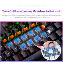 New Upgrade Multi-function Knob Version Professional K100 Gaming Mechanical Keyboard Computer Multimedia Keys Keyboard thumbnail-6