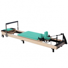 Adjustable Height Maple Reformer Wood Pilates Machine thumbnail-2