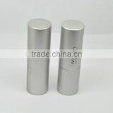 Matte Silver Colored Magnetic Metal Lipstick