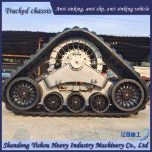 Upgrade the Performance of the Deere Harvester, With Large Track Type Triangular Wheels Capable of Making Circles thumbnail-4