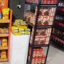 Tool-Free Easy-to-Assemble Functional Powed-Coated Rivet Bolt-Less Metal Steel Shelf thumbnail-4