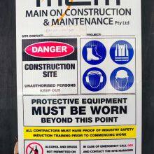 Custom Blank White Corrugated Plastic Signs thumbnail-3