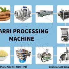 High Cost-Effective Cassava Garri Processing Machine Cassava Peeling Machine Grinder Pressing Machine Garri Fryer Garry Processing Plant thumbnail-4