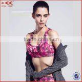 Moisture-wicking Quick Dry Anti-UV Sublimation Wholesale Sports Bra thumbnail-6