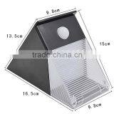 Quality Goods 12 Led Solar Human Body Induction Lamp Solar Wall Lamp Solar Garden Lamp Triangle Shape Led Light thumbnail-5