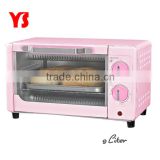 9 L toaster oven with CE ,CB,GS,LFGB,ROHS with hot plates
