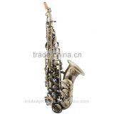 MSSC-302 Vintage Bronze Curved Soprano Saxophone From China Supplier thumbnail-1