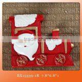 Christmas Santa in Train Shaped Fridge Magnet thumbnail-4