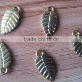 Leaves Shape Sew-on Zinc Alloy Metal Charms -- Z1508 thumbnail-2