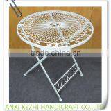 KZ8-06047 Classical Wrought Iron Metal Modern Coffee Table thumbnail-2