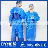 AAMI Level 3 Thumb up Latex Free Anti Fluid Impervious Gown With Open Back thumbnail-2