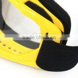 BJ-MG-001 High Quality Yellow Motocross Clear Goggle Lens thumbnail-3