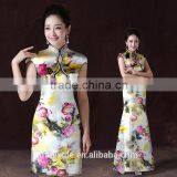 Pure Silk Fabric Printed Fabric Charmeuse Silk Satin Fabric 100% Silk Fabirc thumbnail-3