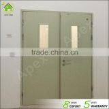 UL Rated Galvanized Steel Powder Coated Fireproof Door With/without Window