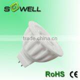 110/230V 3*1W MR16 Ceramic 50*50mm CE RoHS LED Spot Lighting Bulbs