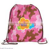 Camoflage Drawstring Backpack