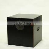 Black Color Oak Side Table (NC-123-10-SP)