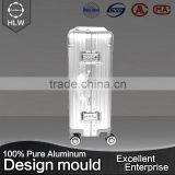 New Design Hard Plastic Black Aluminum Cosmetic Case thumbnail-3