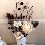Artificial Flowers Home Decoration Garden Decoration Silk Rose Dry Flower Gifts thumbnail-4