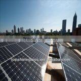 3.2mm Clear tempered solar panel glass