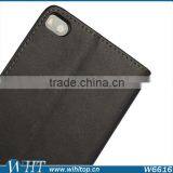 Leather Card Slot Flip Cover With Stand for Huawei Ascend P8 Case thumbnail-4