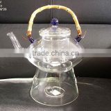 heat resistant pyrex glass teapot