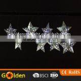 2016 New Hot 10 Led Solar Metal Star String Decoration Light thumbnail-1