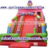 The Most Popular Outdoor Giant Inflatable Clown Slide, Inflatable Water Slide, Inflatables SP-SL079