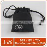 Manufacturer Black Leather Drawstring Pouches Bag thumbnail-5