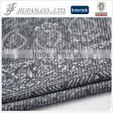 Hand Knit Baby Sweater Rayon Polyester Spandex Rib Fabric Clothes Women Flower Print Fabric thumbnail-1