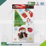 BSCI Factory Audit Self Adhesive Lovely Santa Claus Style Eco-friendly Decorative Removable Felt Wall Sticker