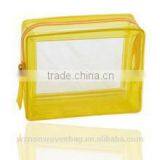 2016 Custom Clear Cosmetic PVC Carry Bag With Zipper thumbnail-1
